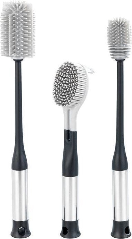 Brosse à vaisselle high-tech Maximex, lot de 3