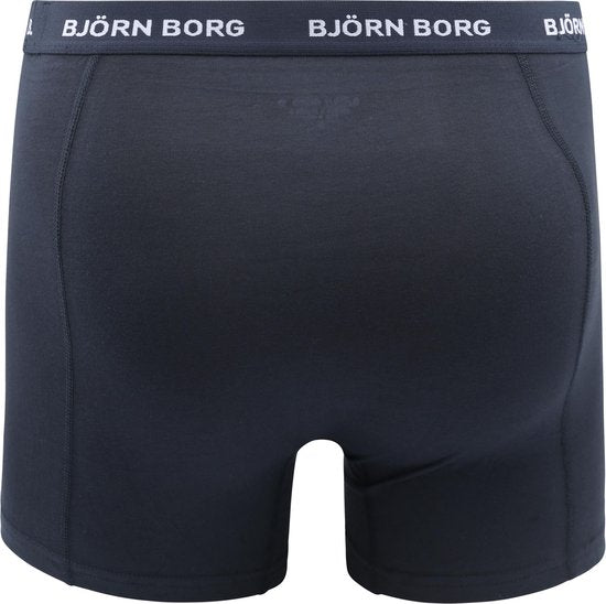 Bjorn Borg Boxers Cotton Stretch 5-Pack Blue - Taille S - Hommes - Boxer Shorts