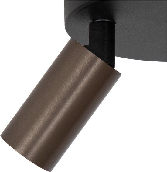 Lucide RITMO - Spot de plafond (lampe de plafond) - Ø 15 cm - 2xGU10 (MR11) - Café