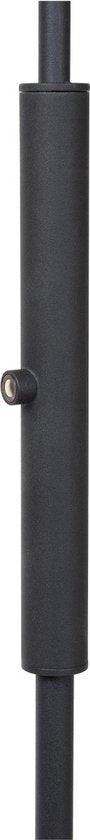 Lucide TIPIK - Lampadaire rechargeable - Batterie - LED à 3 niveaux de réglage de l'intensité - 1x3 W 2700 K - Noir