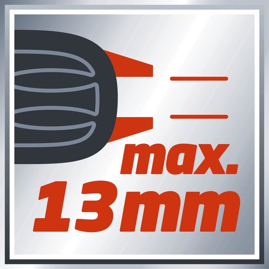 Perceuse à percussion électrique Einhell TC-ID 1000 E - 1 010 W - 2 fonctions : perçage / perçage à percussion - Capacité de perçage : bois 32 mm / béton 16 mm / acier 13 mm