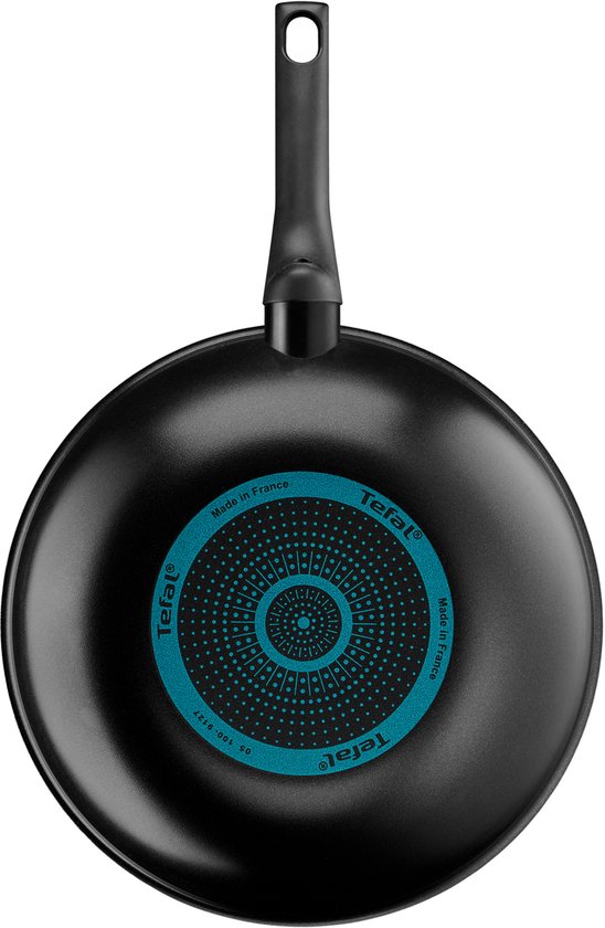 Tefal Easy Cook & Clean - Poêle wok - Ø 28 cm - Revêtement antiadhésif - Non compatible avec l'induction