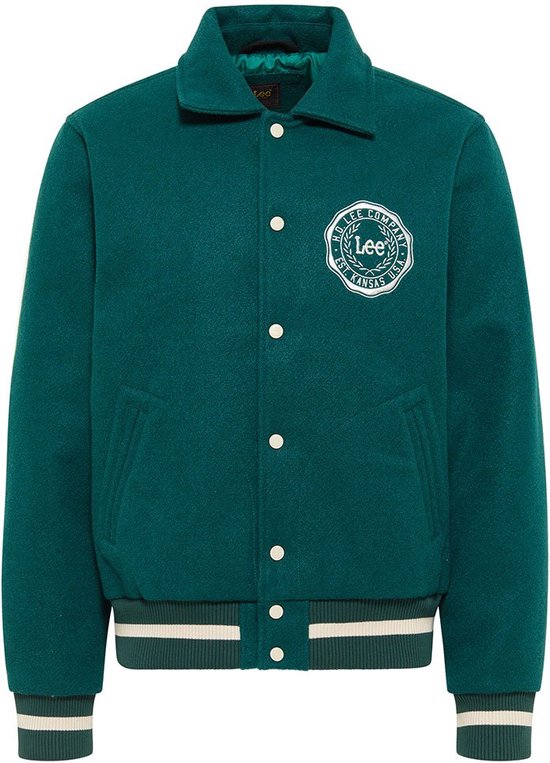 Veste LEE Varsity pour homme / Esmeralda - L