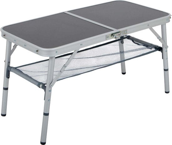 Bo-Camp - Table d'appoint - Modèle « valise » - 80 x 40 cm