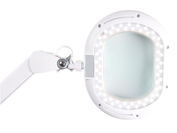 Velleman Lampe loupe à Led - Dimmable - 5 Dioptries - 60 Leds
