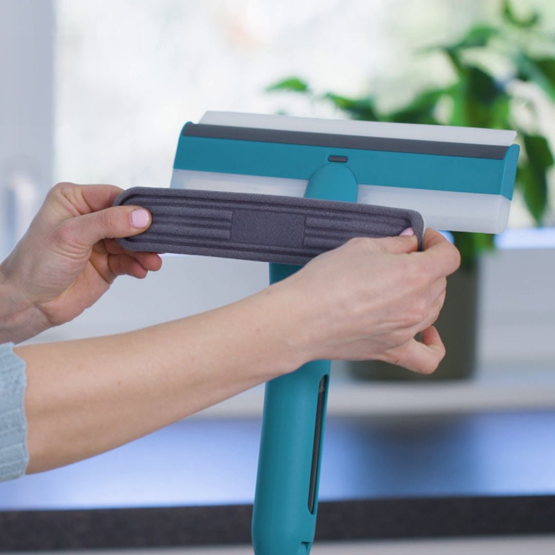 Livington WindowBuddy : 2 tampons de rechange - Lavables et réutilisables - Faciles à remplacer - Résultat sans traces