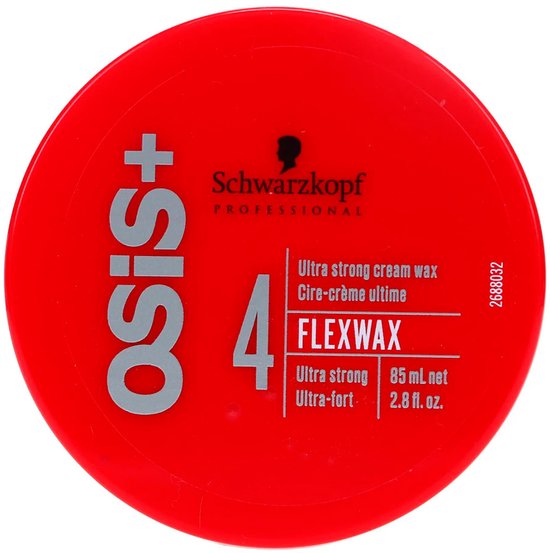Schwarzkopf OSiS+ Flexwax Strong Cream Cire coiffante – Forte et souple – 85 ml
