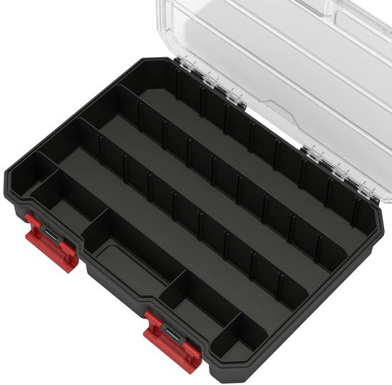 Organiseur Qbrick Compact L Noir - Idéal pour les petites pièces