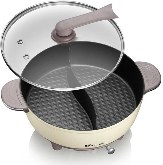 Bear - Duo Hot Pot électrique - DHG-B60R6 - 6 L - 220/240 V