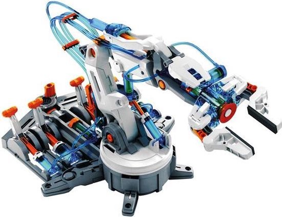 Bras robotique hydraulique Velleman KSR12 - Kit de montage - 229 pièces - STEM