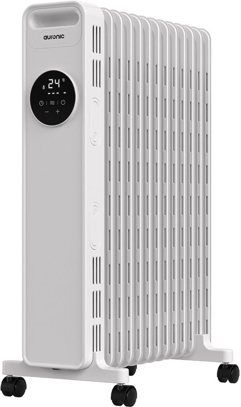 Auronic Olieradiator - Radiateur électrique - 2500W - Blanc
