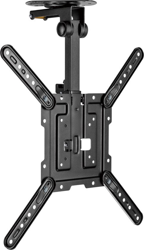 Support plafond écran TV - pliable rotatif inclinable - 23 à 43 pouces