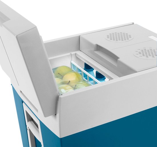 Glacière thermoélectrique Mobicool MT48W avec roulettes - 48 l - 12/230 V - bleu/blanc