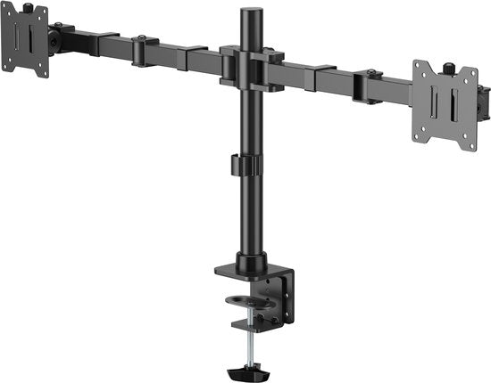 DMV Gaming - Bras pour moniteur - Bras pour moniteur robuste - max 20kg - max 49 pouces - 2 moniteurs