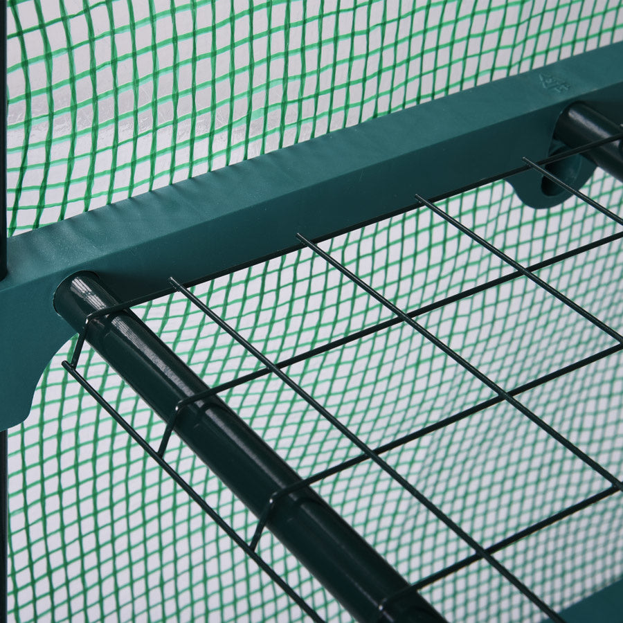 Serre de jardin - Gardebruk, 126x49x69cm - Vert