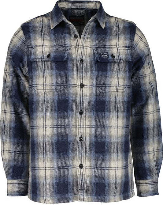 Superdry - Miller Jack Laine Bleu - Homme - Taille XL - Coupe moderne