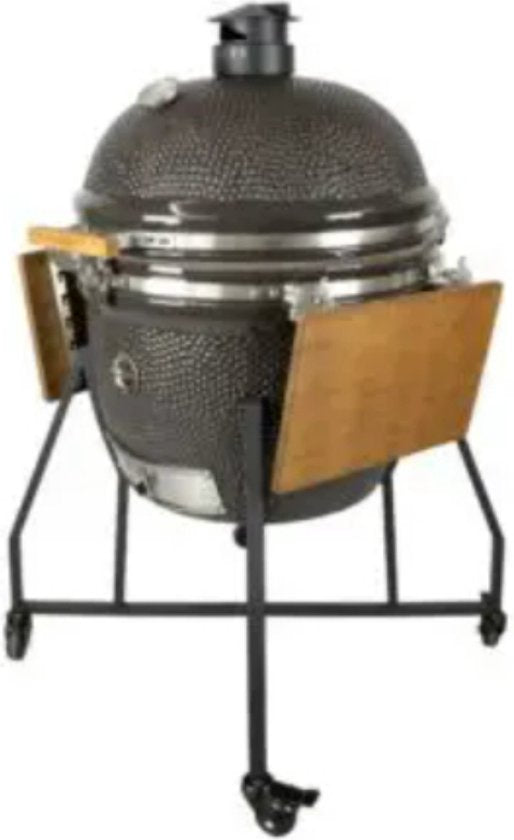 Grizzly Grills Kamado Elite XL - Barbecue - ø60 cm / ø24 pouces - Noir - Ensemble complet