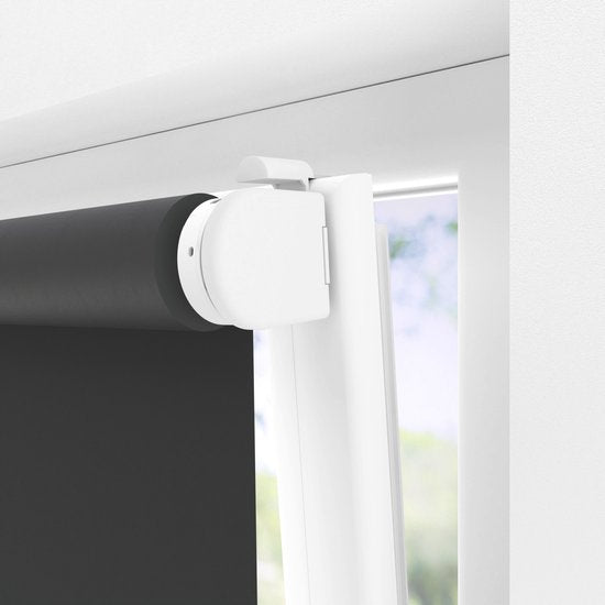 VONROC SMART BLINDS - Store électrique - Extension - 90 x 190 - Noir - Sans télécommande ni câble de chargement