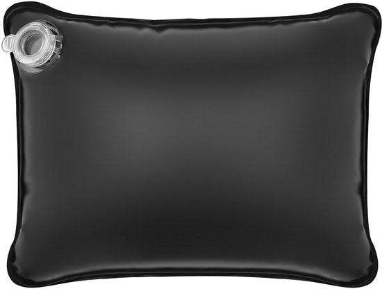 tectake® Baignoire de glace Espoo - Ice Bath - Baignoire avec siège - 105 x 70 x 66 cm - 375 litres - Baignoire de bain glacé pliable avec armature en aluminium et housse de protection - Triple isolation - Sac de transport et coussin d'eau inclus