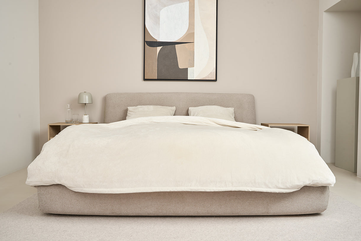 SJUMO Silky Smooth - Natural Dune - Enveloppe de couette - 220 x 200cm