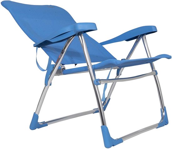 Crespo - Chaise de plage - AL/206 - Bleu
