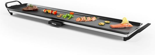 Tristar Griddle - BP-2670 - 1800W - Gourmet, Plaque de gril XXL 100x23cm - 10-12 personnes
