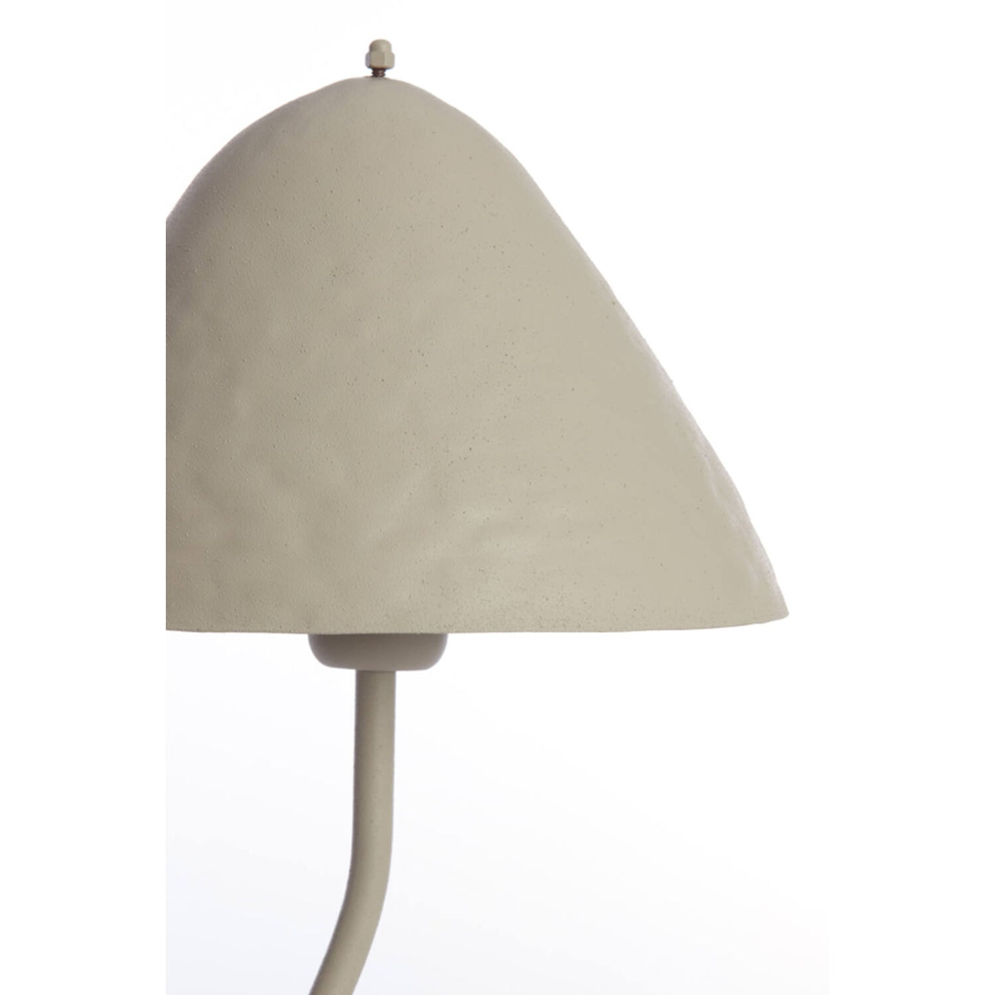 Light & Living ELIMO Lampe à poser Ø25x67 cm - Gris clair mat - Métal moderne - E27