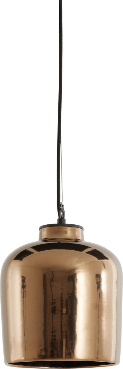 Light & Living Lampe pendante Dena - Ø22,5 cm - Céramique - E27 - Design moderne - Bronze