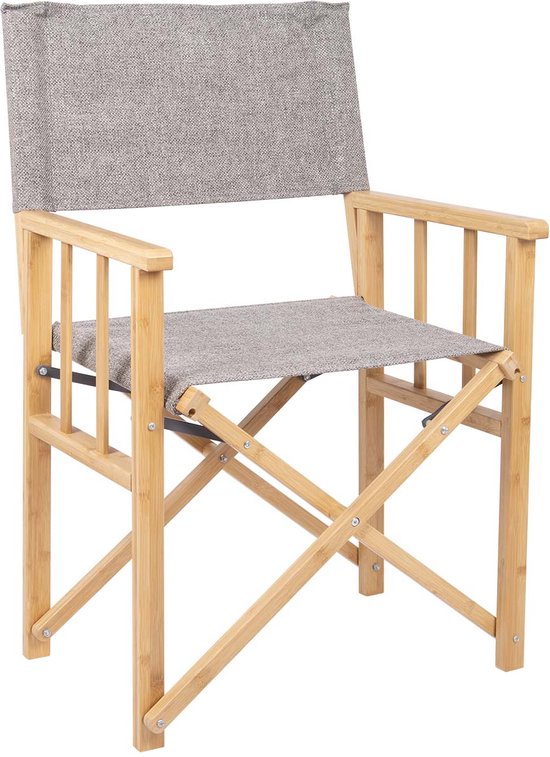 Bo-Camp - Urban Outdoor - Fauteuil de réalisateur - Chichester - Gris