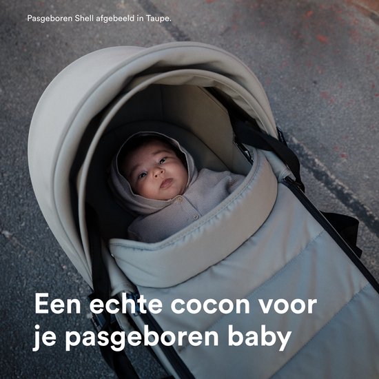 Stokke YOYO Newborn Shell, Aqua - Pour les bébés jusqu'à 6 mois ou 9 kg - Comprend une coque semi-rigide, un matelas double et une chancelière - Compatible avec le châssis YOYO (vendu séparément)