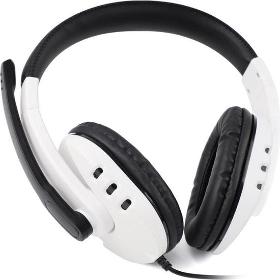 Casque Dobe Stereo - pour PS5, PS4, XBOX ONE, PC, SWITCH - Blanc