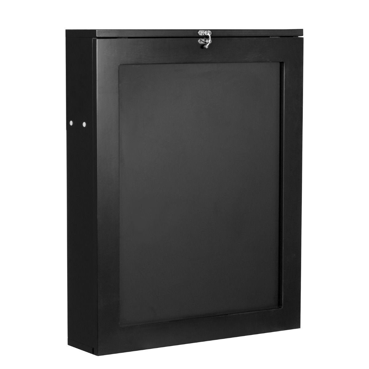 Table murale pliable Coast - Noir - 60 x 15 x 76 cm - MDF