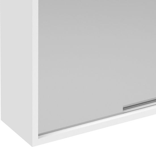 Armoire à pharmacie - armoire de toilette au-dessus du lavabo salle de bain toilette - 50 x 40 x 14 cm