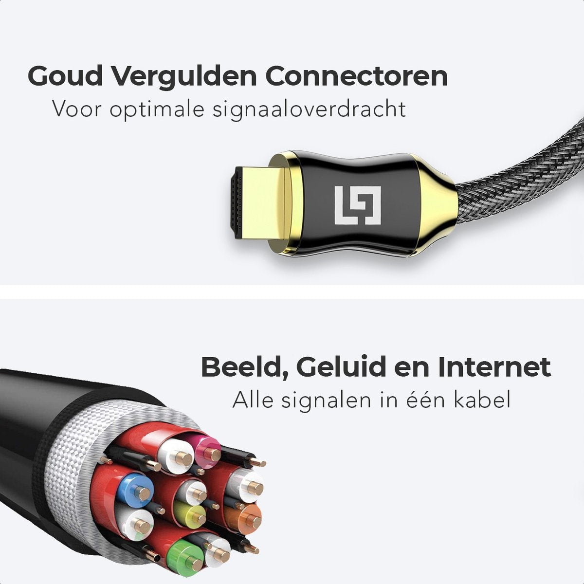 Auronic Câble HDMI 2.0 - 5M - 18Gbps - Haute vitesse et résolution - 4K (60 Hz) - Noir