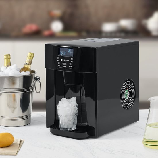 Machine à glaçons - PIML200L - Noir - Distributeur inclus