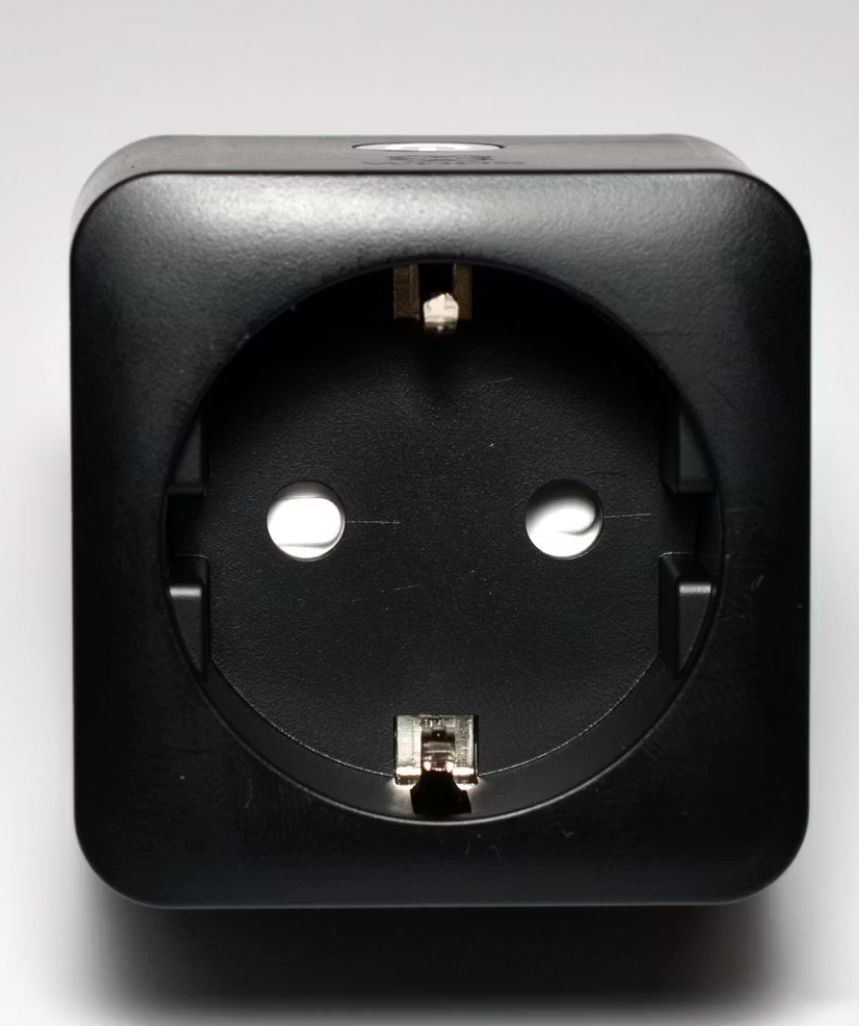 Woox R6169 Wifi & Matter Smart Plug 2-pack - Noir - 55 x 55 x 84 mm