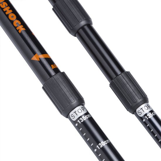 Bâtons de marche nordique Deuba Sportana - orange