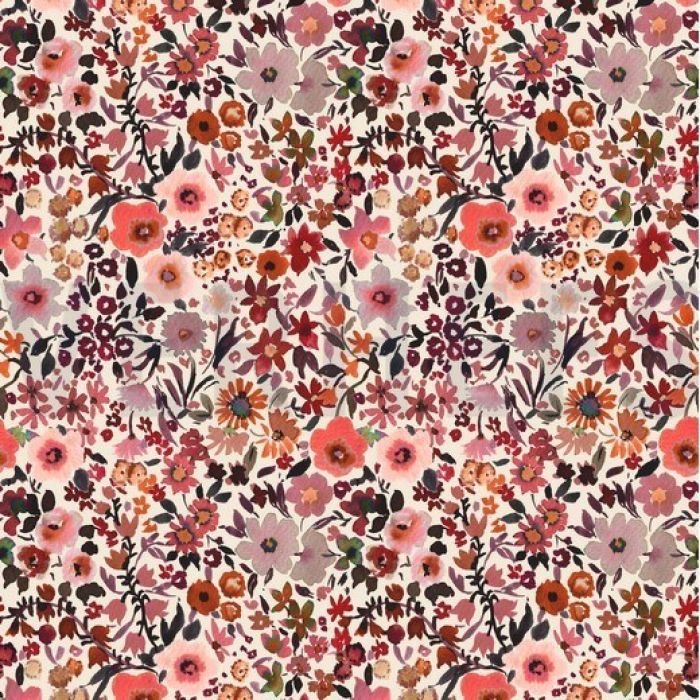 Ensemble de coussins Ukje Tripp Trapp - Fleurs roses - Plastifié
