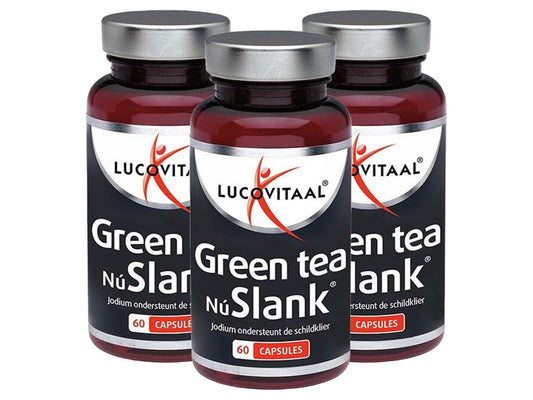 Lucovitaal Capsules de thé vert - 3 x 60 capsules - Naturelles et puissantes