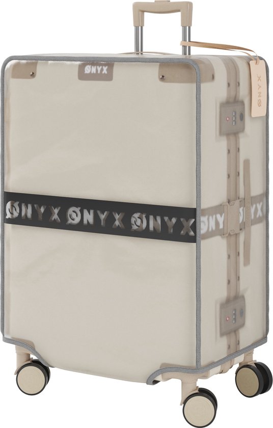 Housse de valise ONYX 65 L - 28 x 46 x 67 cm - Housse de protection pour valise - Transparente