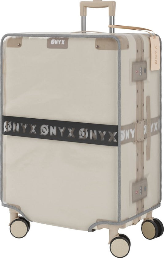 Housse de valise ONYX 65 L - 28 x 46 x 67 cm - Housse de protection pour valise - Transparente