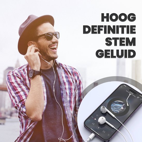Écouteurs filaires Golden Sound - Écouteurs avec fil et microphone - Connexion USB-C