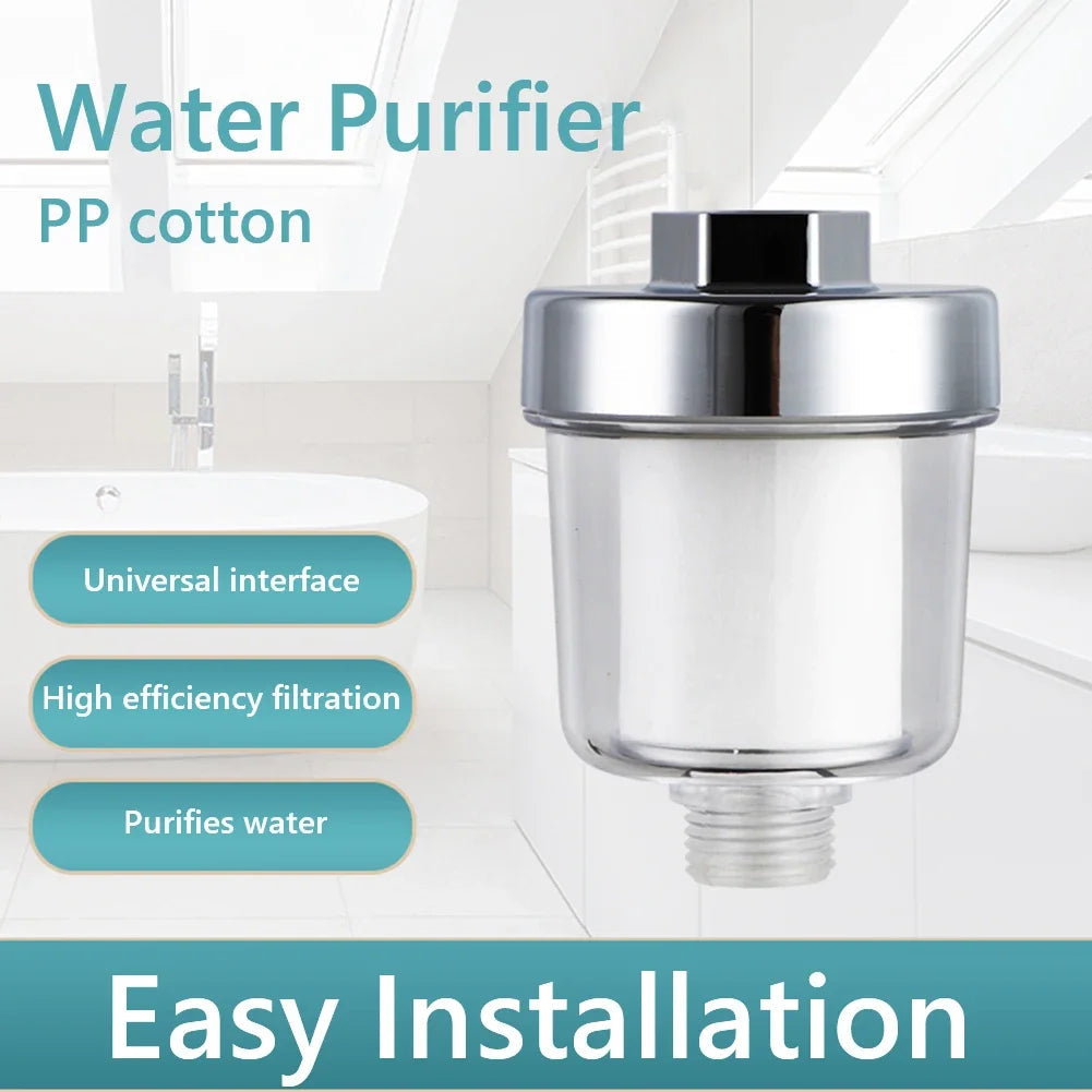 Filtre de robinet - 4Filters - Économiseur d'eau - Universel - Compatible avec 99 % des robinets - Blanc