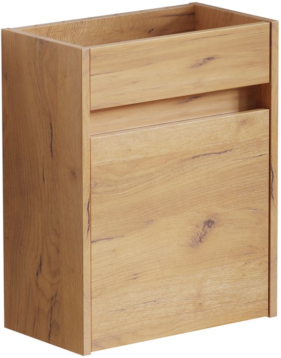 VDD – Meuble de salle de bains – Meuble de salle de bains sans lavabo – Meuble de salle de bains en chêne – Meuble-lavabo – Meuble-lavabo