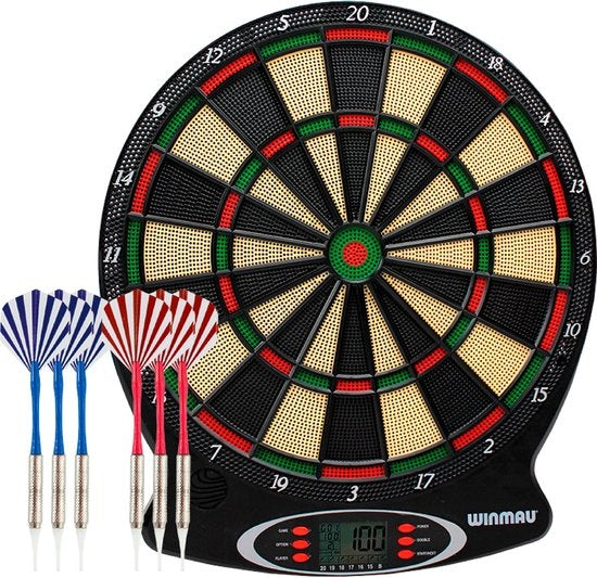 WINMAU - Ton Machine softip jeu de fléchettes électronique avec fléchettes