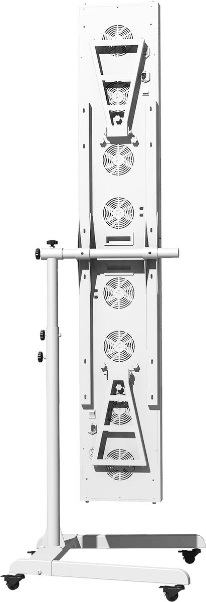 Panacea - ATP Pro 1500 Panneau de luminothérapie rouge - 92 x 30 x 7 cm - métal et aluminium - 8 longueurs d'onde et écran tactile - puissance professionnelle de 1500 watts - récupération sur l'ensemble du corps