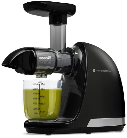 Extracteur de jus - KitchenBrothers - fruits et légumes -700ml - Noir