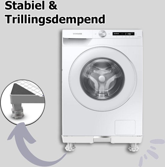 Vonia Augmentateur pour lave-linge - Augmentateur universel pour produits blancs - Réglable - 300 KG