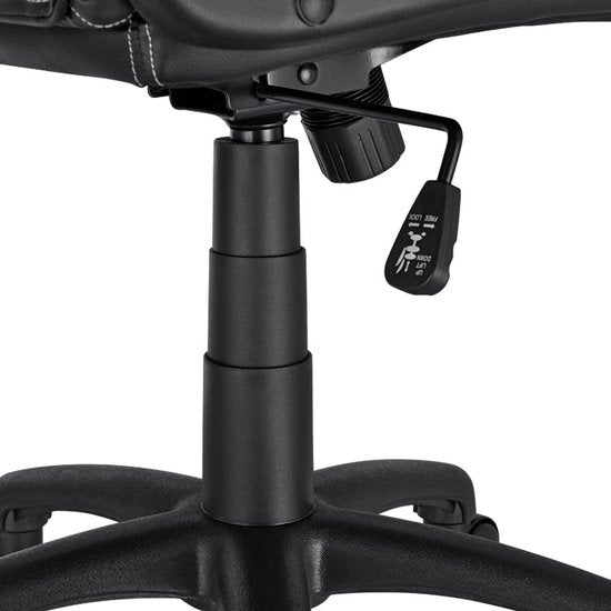 Chaise de bureau/chaise de jeu Racing Montreal - Blanc