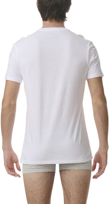 T-shirt à col rond adidas Sportswear, lot de 3 - Active Core Cotton - Sous-vêtements pour hommes - 3 x blanc
